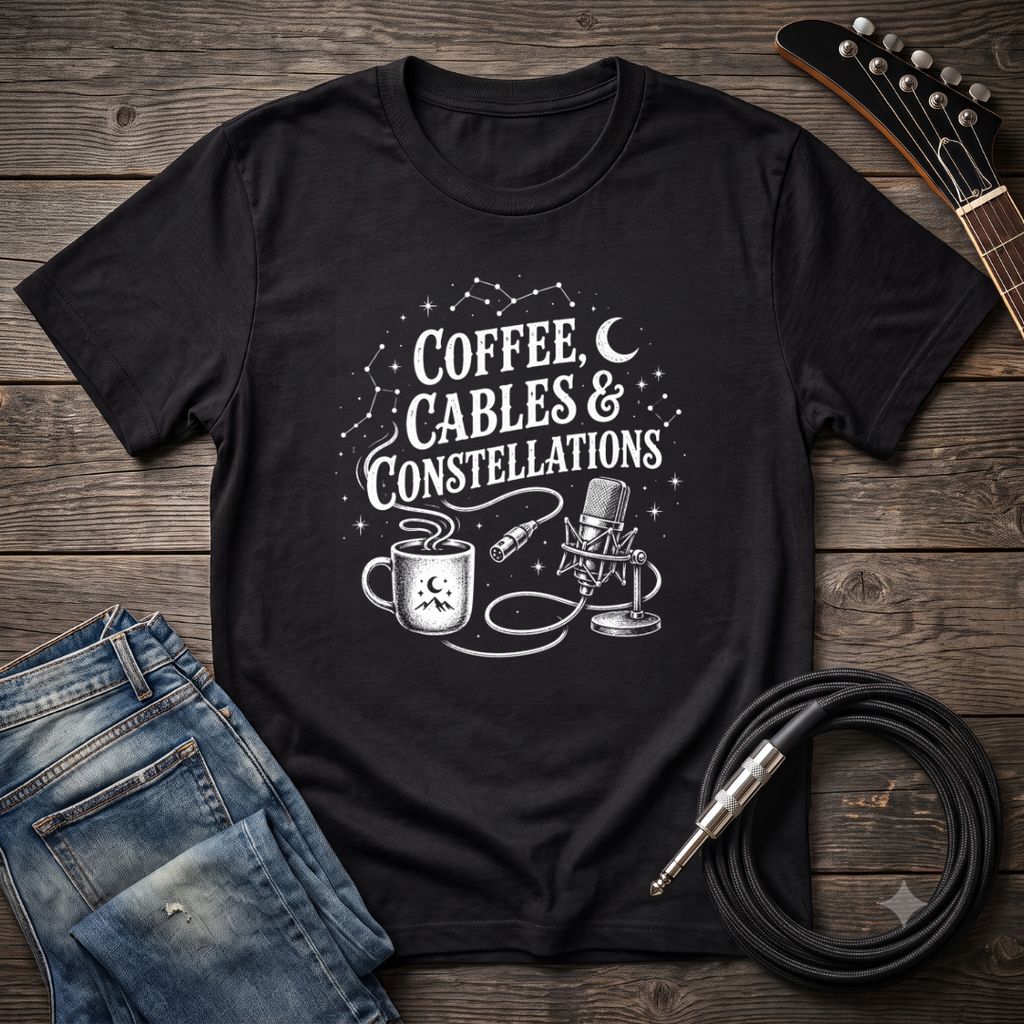 Coffee, Cables & Constellations T-Shirt