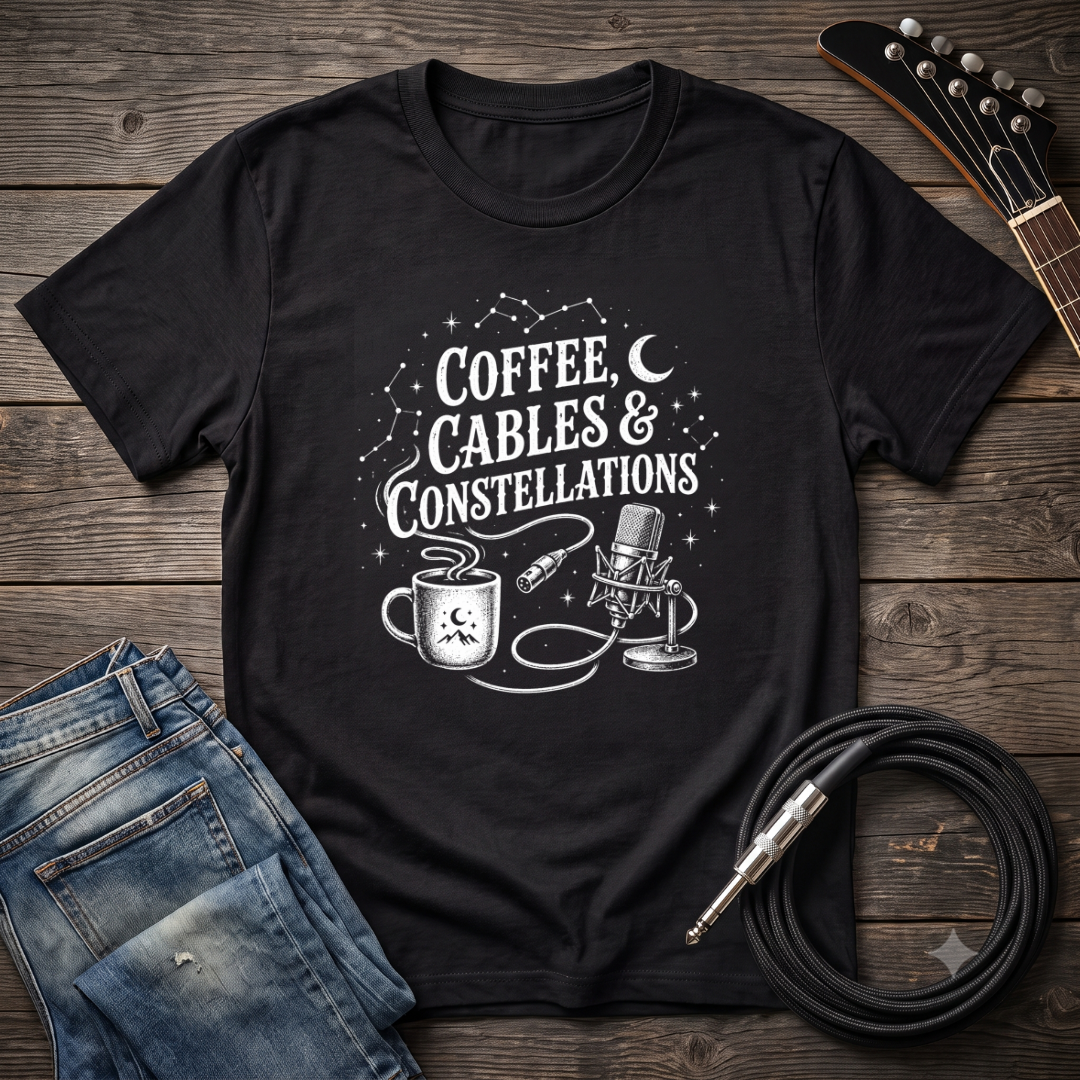 Coffee, Cables & Constellations T-Shirt