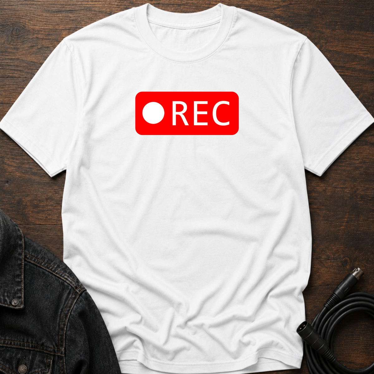Recording Red Rectangle T-Shirt