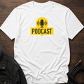 Podcast-yellow T-Shirt