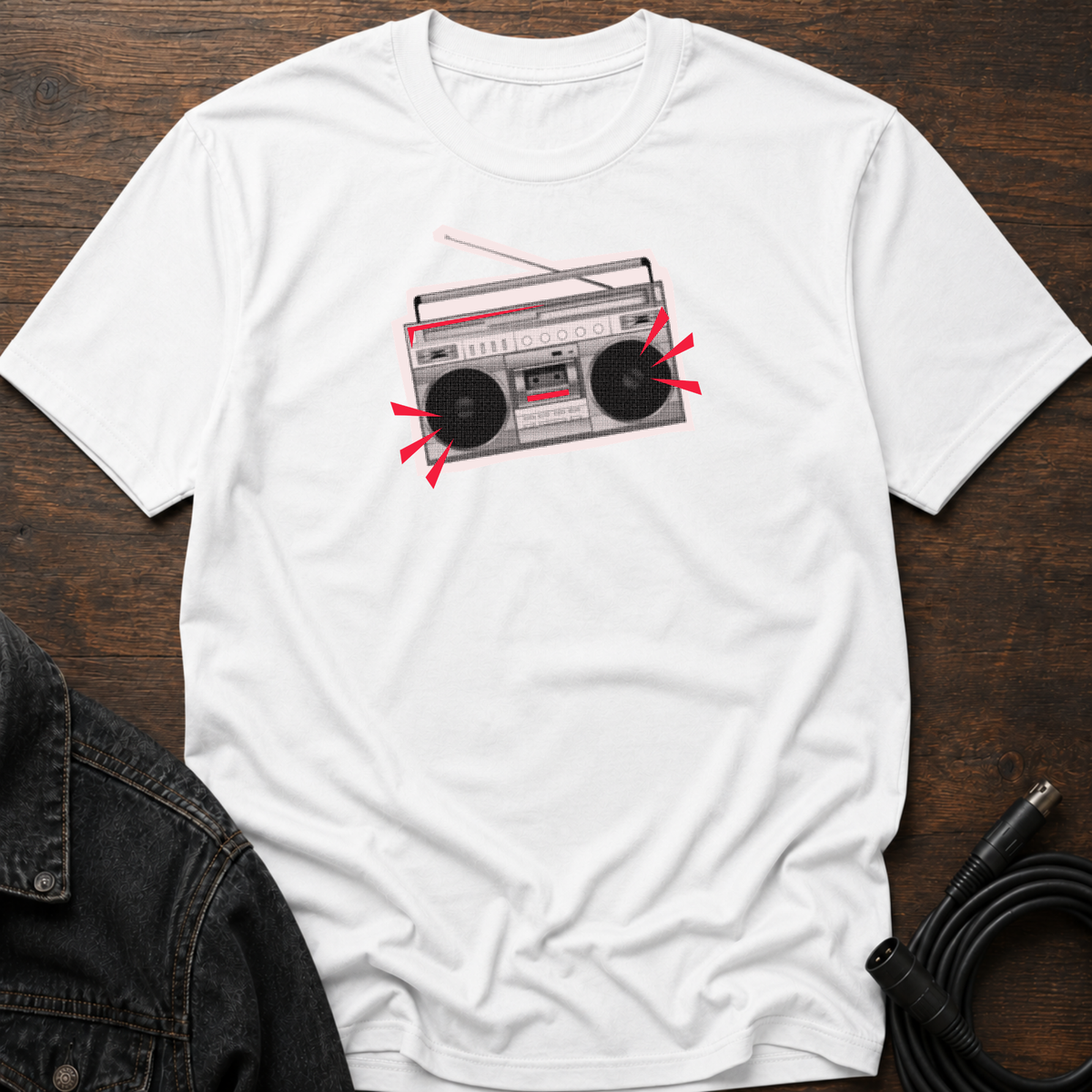 Old School Boom Box T-Shirt