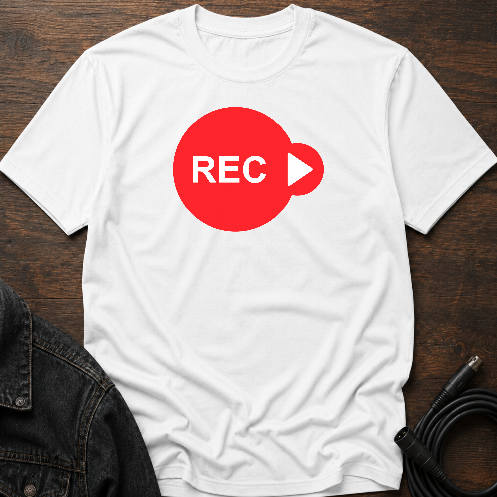 Record Red Circle T-Shirt