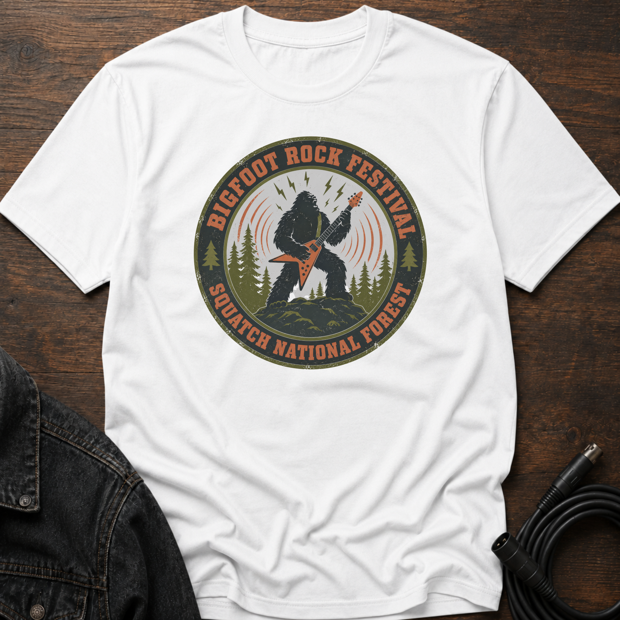 Bigfoot rock Festival T-Shirt